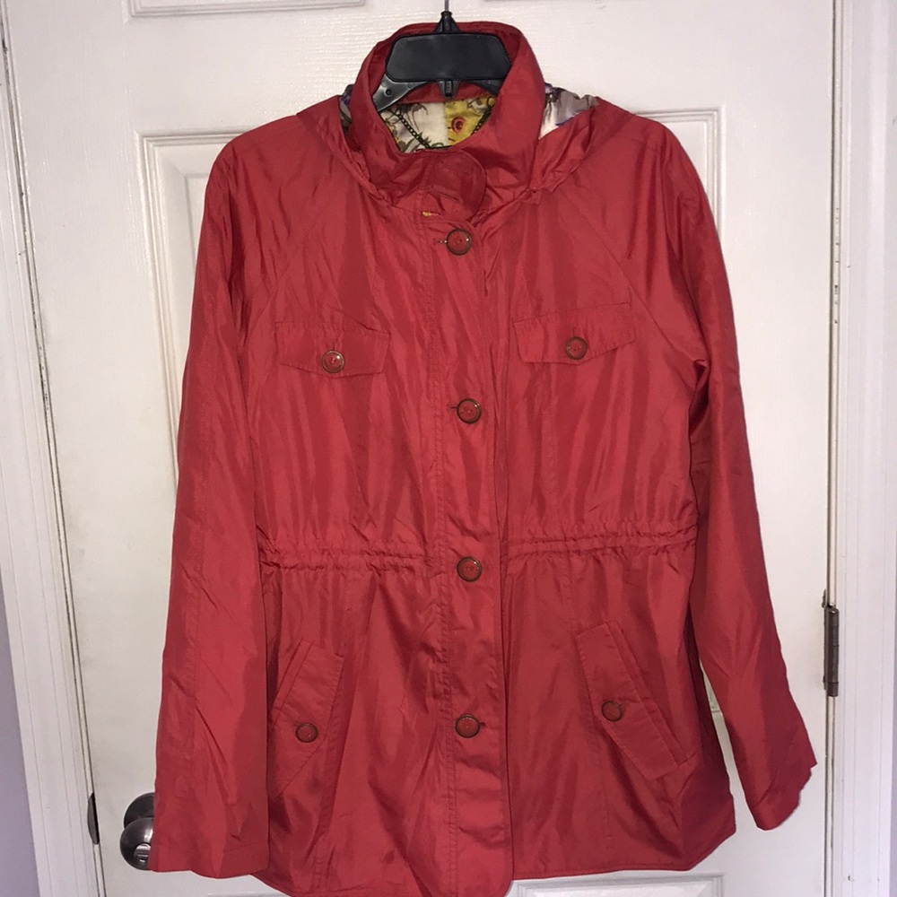 💥 coral rain jacket 💥